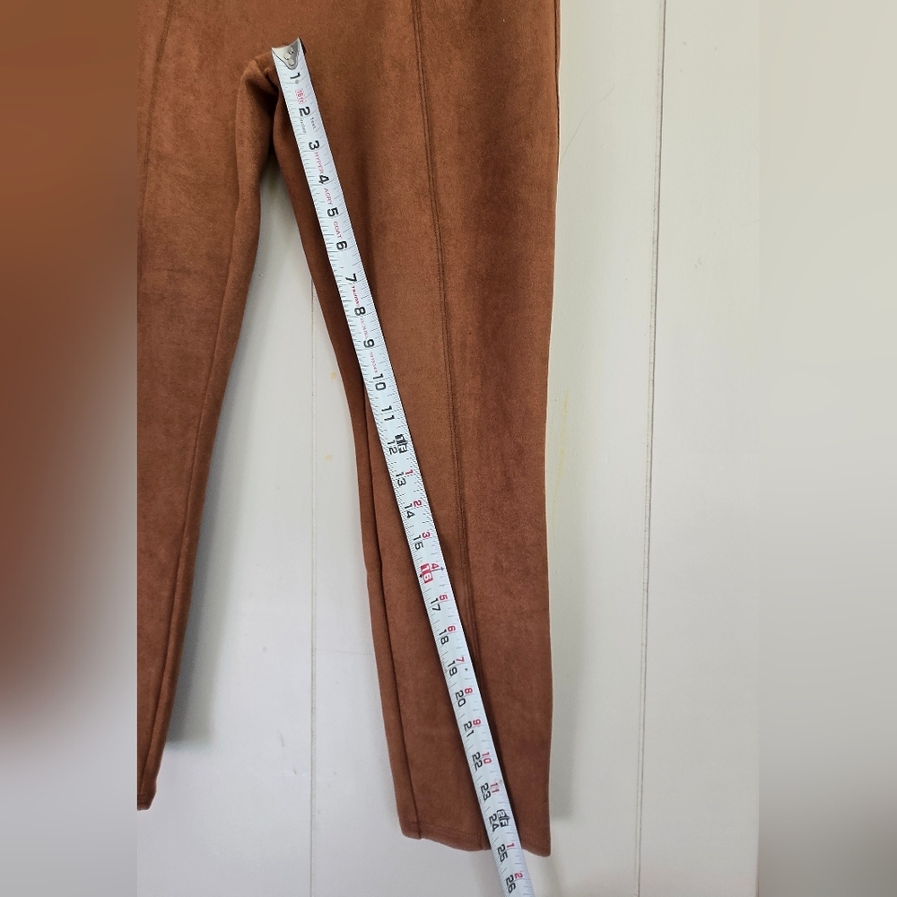 NWT SPANX Women's Brown High-Waisted Leggings -Size XL - Picture 8 of 11